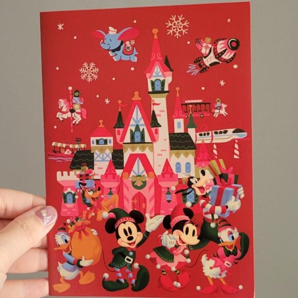 New Disney Christmas Cards - Set of 10 - Picture 2 of 12